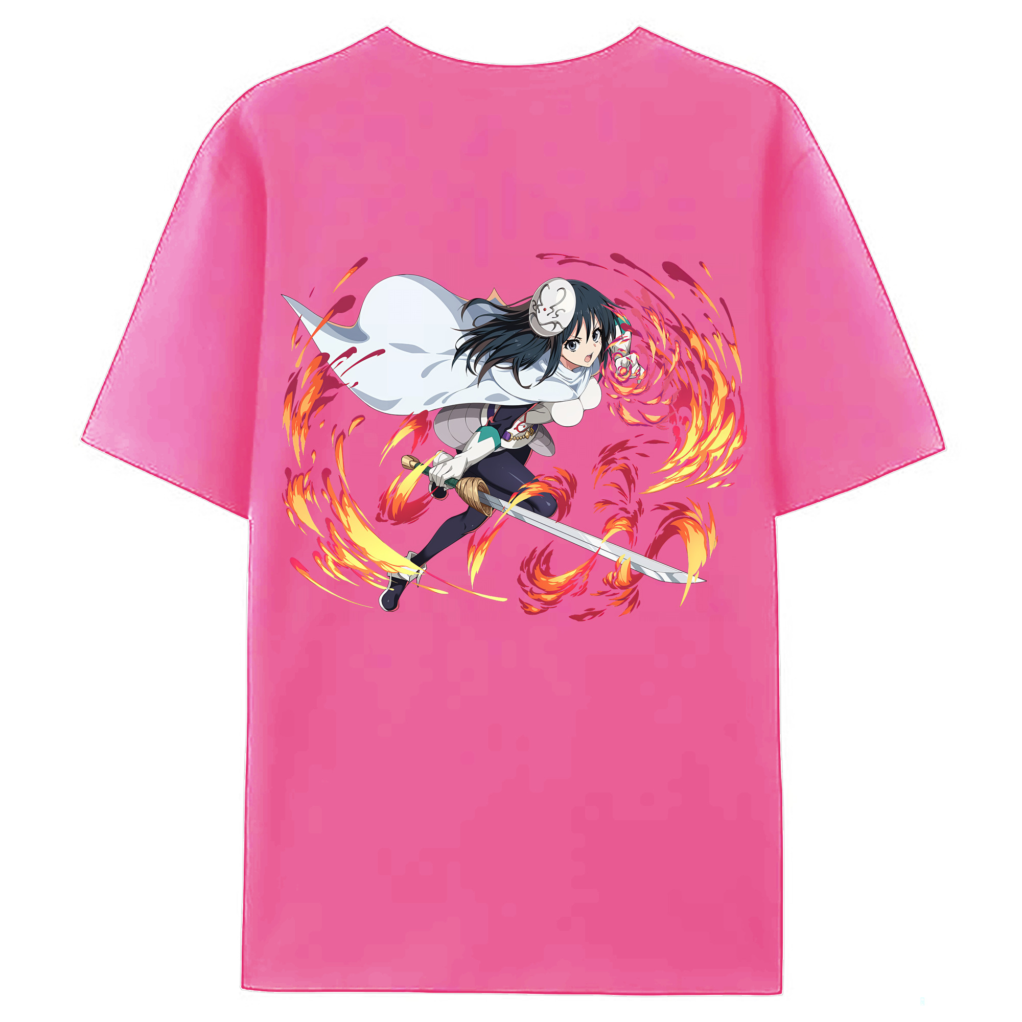 （画像用） 転スラ Regarding Reincarnated to Slime レディース半袖Tシャツ(バックプリント)